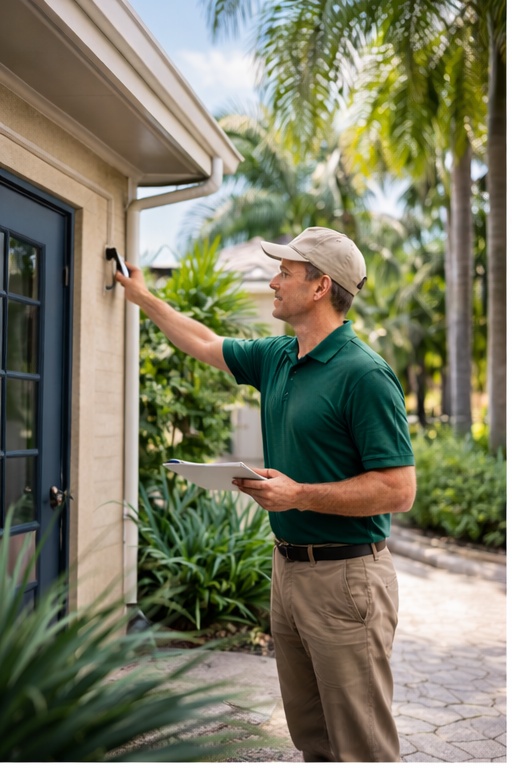 Exterior home inspection